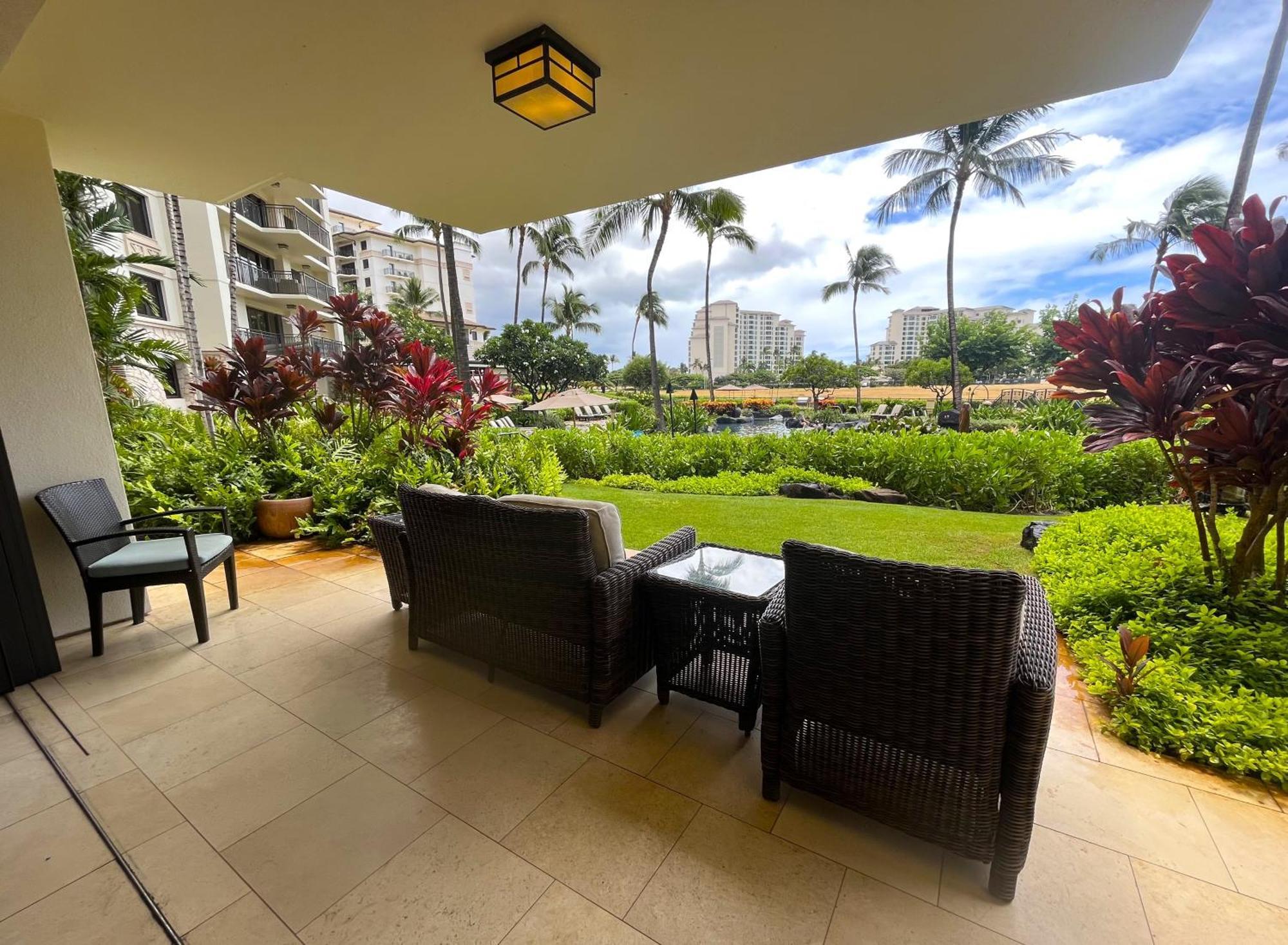 Luxury Ko Olina Beach Rental B105 Ground Floor With Private Garden 1Parking كابولي المظهر الخارجي الصورة