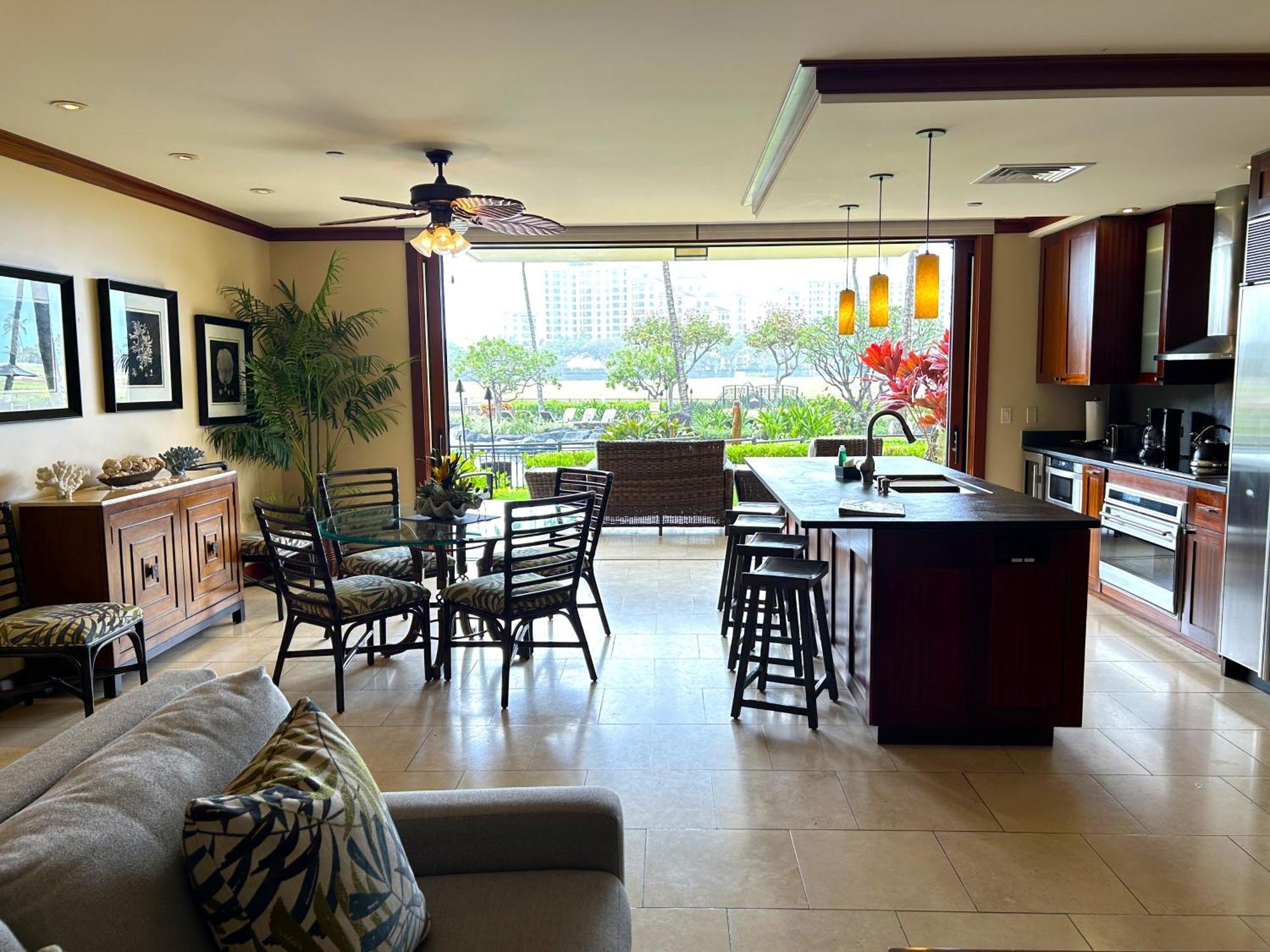 Luxury Ko Olina Beach Rental B105 Ground Floor With Private Garden 1Parking كابولي المظهر الخارجي الصورة