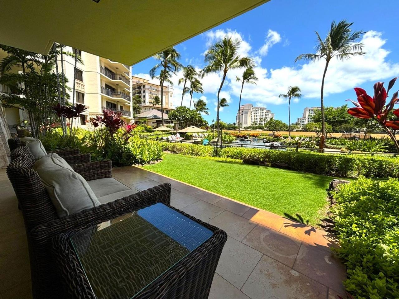 Luxury Ko Olina Beach Rental B105 Ground Floor With Private Garden 1Parking كابولي المظهر الخارجي الصورة